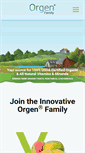 Mobile Screenshot of orgenfamily.com